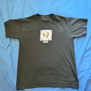 Vans “Skull / Flower” Graphic Black Tee Shirt